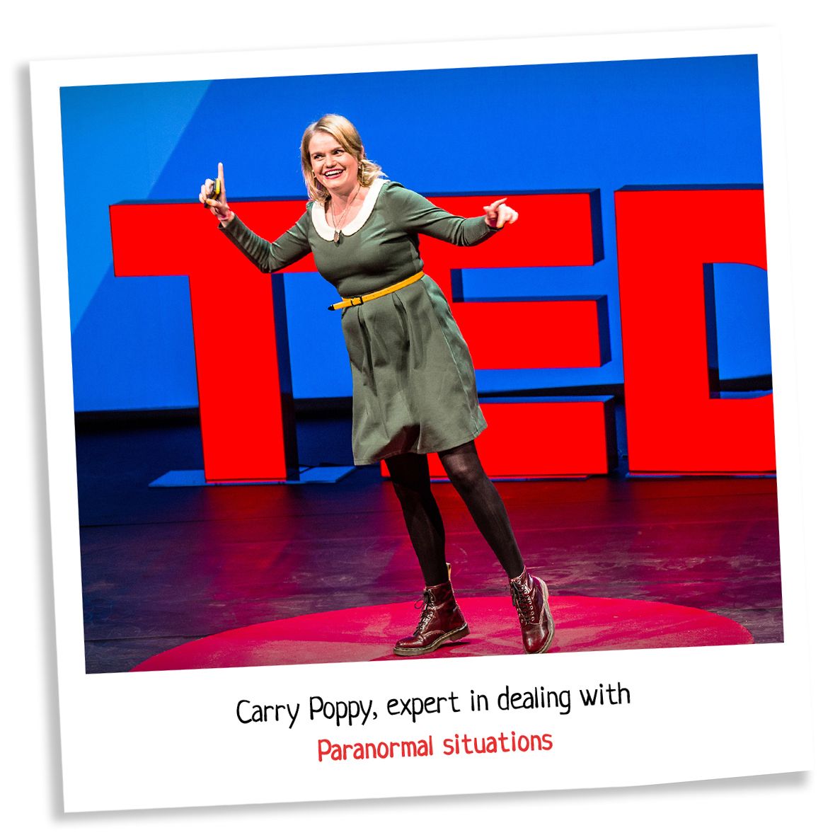 Carrie Poppy paranormal investigator